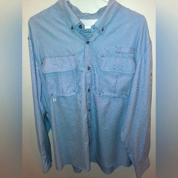 Cabela's Other - Men's Cabela's size large lightweight vented fishing shirt EUC
